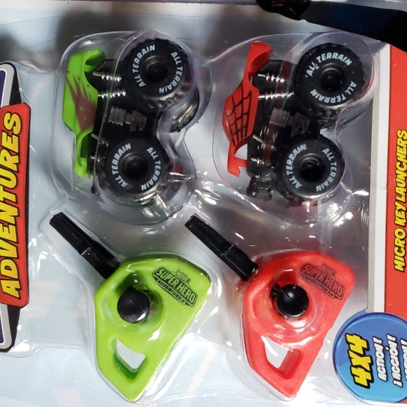 Marvel Super Hero Adventures 4×4 Micro Key Launchers - FULL SET - SAVE $24.00 - Picture 3 of 7